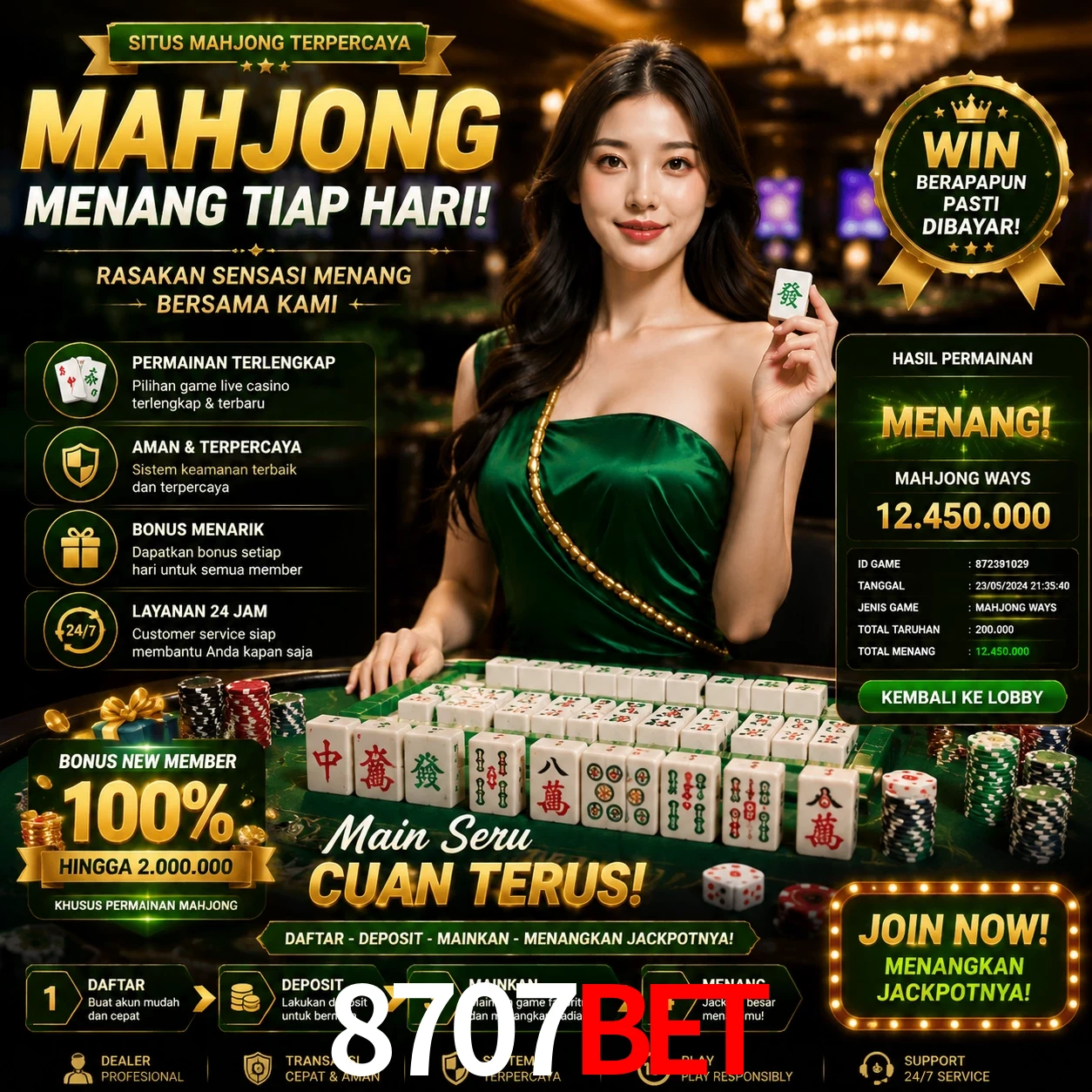 Cashback VIP 8707bet - reembolso semanal